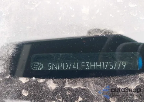 2017 Hyundai Elantra Se from USA, damaged, VIN 5NPD74LF3HH175779